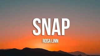 Rosa Linn - Snap (Lyrics) (Sped Up)