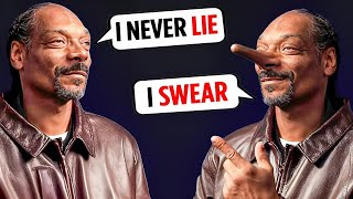 Times When Snoop Dogg Got Caught Lying on Camera