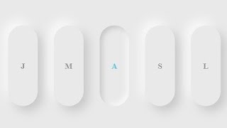 Responsive Neumorphic Button Hover Effect | Latest CSS Trend, 2020