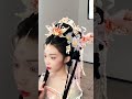 花神风格汉服发型教程 hairstyle 化妆教程 汉服 makeup 化妆分享