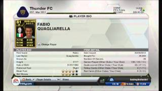 FIFA 13-275k FULL INFORM SERIE A SQUAD