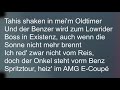 ak ausserkontrolle x bonez mc in meinem benz lyrics video