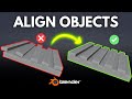 Easily Aligning Objects in Blender!