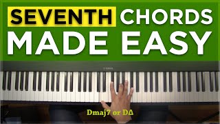 Seventh Chords Made Easy ( Major 7ths and Dominant 7th)