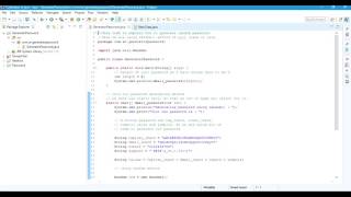 Generator Password in java projects 2