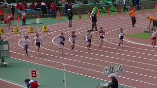 第４２回江東区秋季陸上競技大会　小学高学年女子１００ｍ　華乃