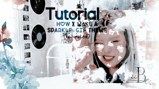 ❝ How to make a sparkle gif theme,,for amino .↶ requested ❞