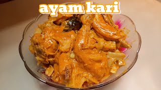 Masak Ayam Bumbu Kari Medok Berempah Enak Banget!