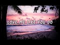 Ellie Goulding - ( Love Me Like You Do ) - Lyrics Video