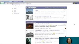 CREDO Reference Basic Search