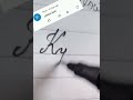 Kyal write in cursive writing #cursive#writing#kyal#khushicursivewriting#short