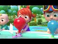 30 min looped balloon boat race cocomelon kids songs sing a long