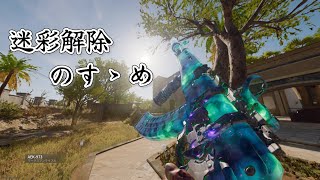 ゾンビ迷彩解除説明書【CoD:Bo6】