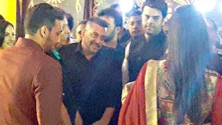 Salman Khan Flirting With Katrina Kaif At Baba Siddiqui's Iftar Party 2016
