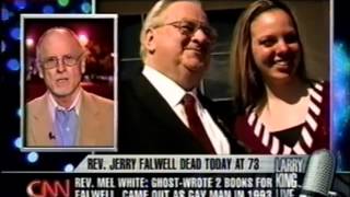 Rev. Mel White responds to Rev. Jerry Falwell's death  on CNN