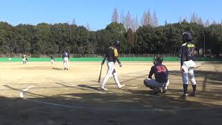 練習試合(第一試合 池田atom's対西宮シャドウズ)21年2月6日 糀台公園