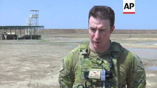 Australian officers train Iraq forces near Baghdad