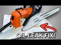 Chainsaw Leaking Oil? Here’s Why!