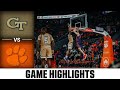 Georgia Tech vs. Clemson Men's Basketball Highlights (2022-23)