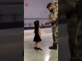 Viral: Kid takes CISF Jawan’s blessings by touching his feet; Netizens admire her ‘sanskar’ #viral