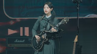 [4K]QWER 히나 직캠 메아리 HINA REBOUND 팬콘서트 250126