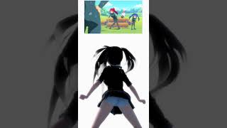 時崎狂三でアニメダンス躍らせてみた #shorts #toka toka dance #mmd #kurumi #tokisaki #animedance #dead or alive