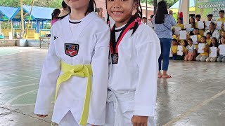 How to tie your taekwondo belt (earned my yellow belt) #taekwondo