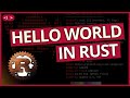Hello World in Rust