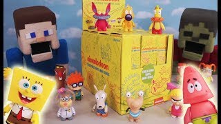 Spongebob Squarepants Nicktoons Vinyl Figures Blind Box Case Krusty Krab unboxing Nickelodeon