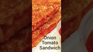 Onion Tomato sandwich/quick sandwich recipe/shorts/Detailed video @bharathishomekitchen927