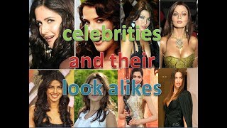 Celebrities And Their Look Alikes : সেলিব্রিটি এবং তাদের একই চেহারার মানুষ।