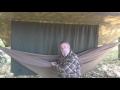 Simple Camping Hammock use with Wool Blankets