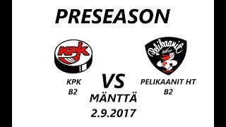 Preseason 2017 - 2018, B2: KPK VS Pelikaanit