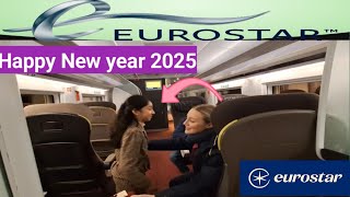 Very Hard Job Of Eurostar Standard Staff  in Happy New year  || London to Brussels