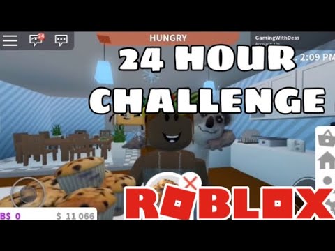 24 Hour Challenge Bloxburg Youtube 24 Hour Challenge Bloxburg Youtube