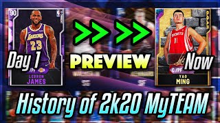 The History Of NBA 2K20 MyTEAM *Preview*