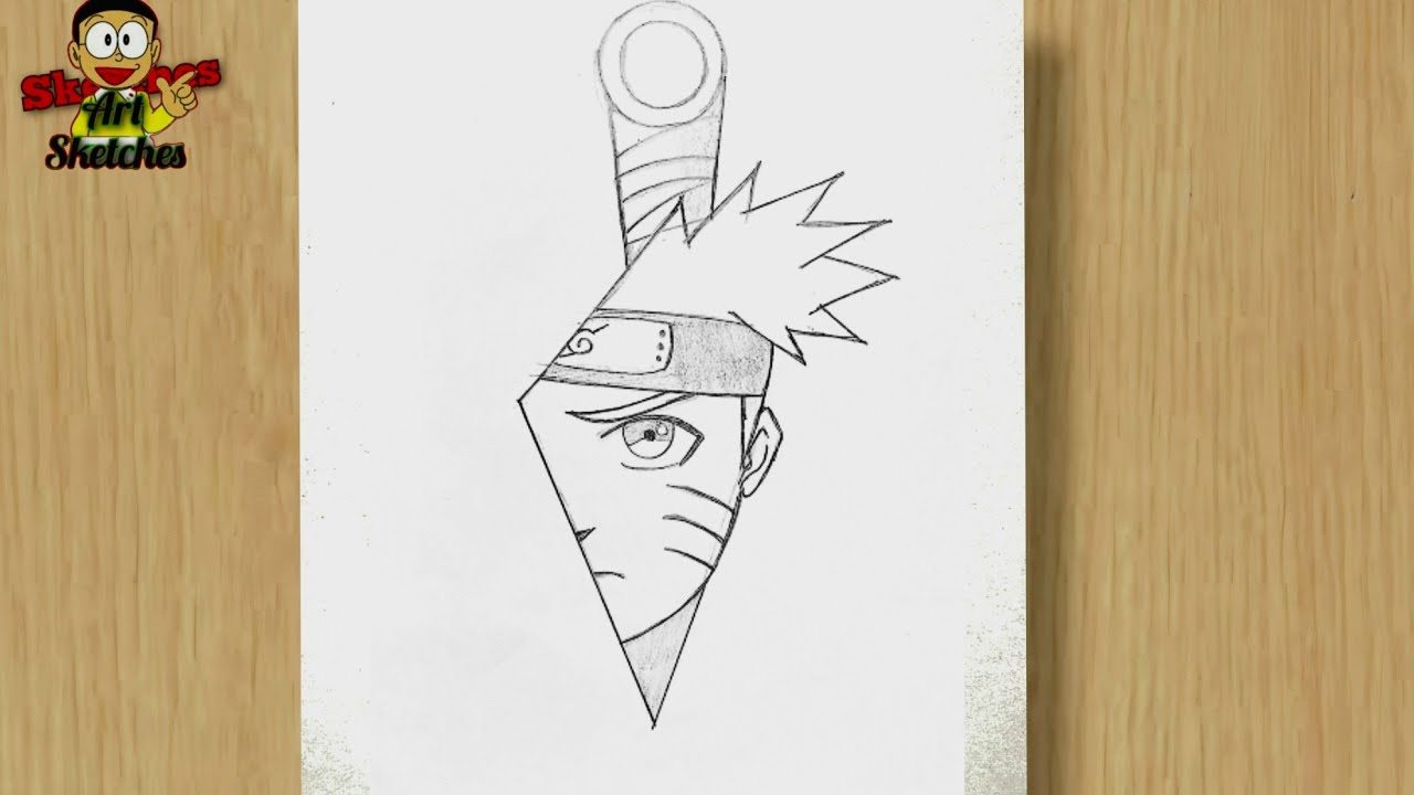 Naruto Drawings In Pencil Easy My Ballpoint Pen Drawing Of Naruto