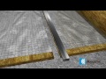 how to soundproof a pipe tecsound® ft55 al acoustic pipe wrap installation video