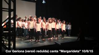 Cor Geriona (versió reduïda) canta \