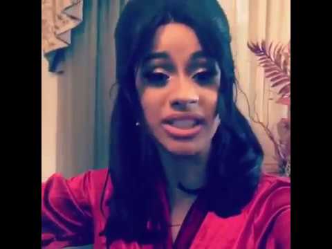 Cardi B Speaking Fluent Spanish And New Song With 21 Savage - YouTube