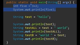 JAVA || How to append to a string