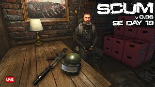 Raid Weekend Is Here, Lets Get Back To Work. - SE Day 19 - SCUM 0.96 - Live Stream - Road To 1k Subs