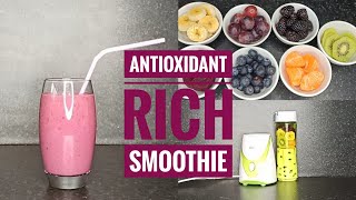 SUPER ANTIOXIDANT RICH SMOOTHIE. Anti-inflammatory and Immune Building. EGL Blender .