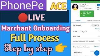 PhonePe Ace Onbording kaise kre full Guide Agent Kaise bane phonepe marchantOnboarding TechforMukesh