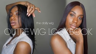 MY GO-TO EVERYDAY WIGS LOOKBOOK | Outre The Daily Wig