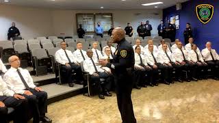 Chief Finner Welcomes Cadet Class 259 | Houston Police