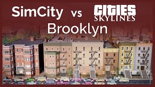 SimCity vs Cities Skylines - Brooklyn | SimValera