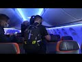 inaugural flight jetblue airbus a220 300 economy boston bos tampa tpa