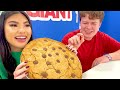 giant vs tiny food challenge big vs medium vs small plate challenge by sweedee