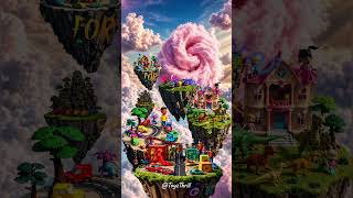 🤯 🏍️ 🌈Kids Found a SECRET Toy Island in the Clouds!